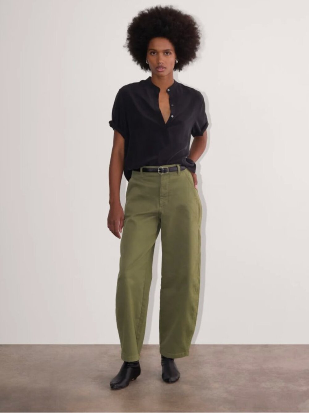 Everlane The Utility Curve Pant - Kalamata Size 4 - NWT